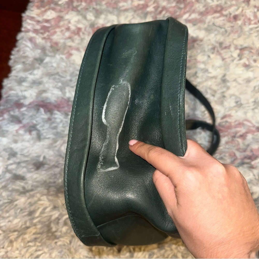 Madewell green leather shoulder bag - Picture 5 of 5